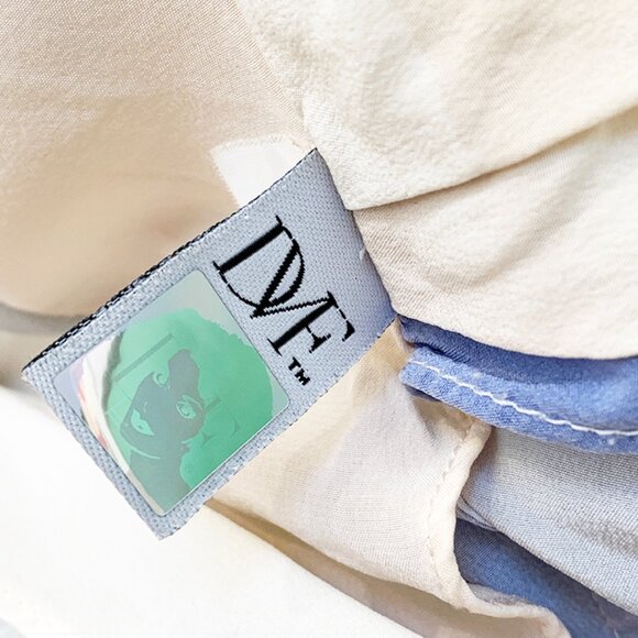 Diane Von Furstenberg Juliette 100% Silk Kimono Top 💛✨🦋 - Picture 7 of 11